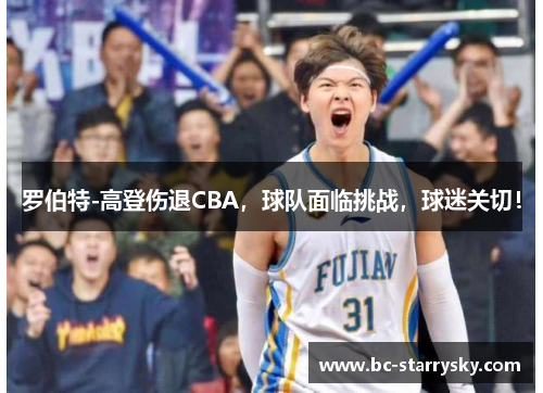 罗伯特-高登伤退CBA，球队面临挑战，球迷关切！